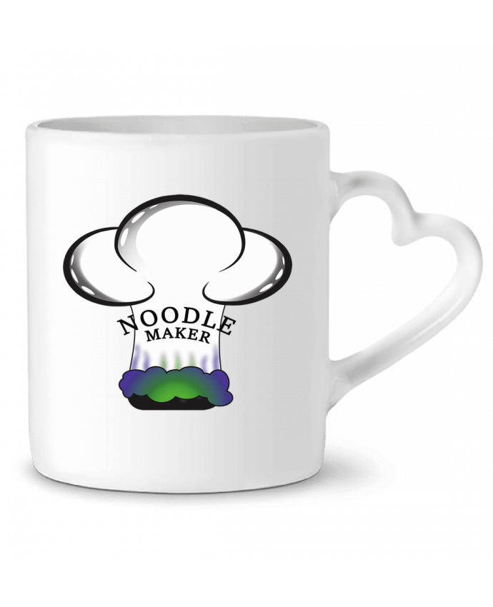 Mug coeur Noodle Maker par BonTricot