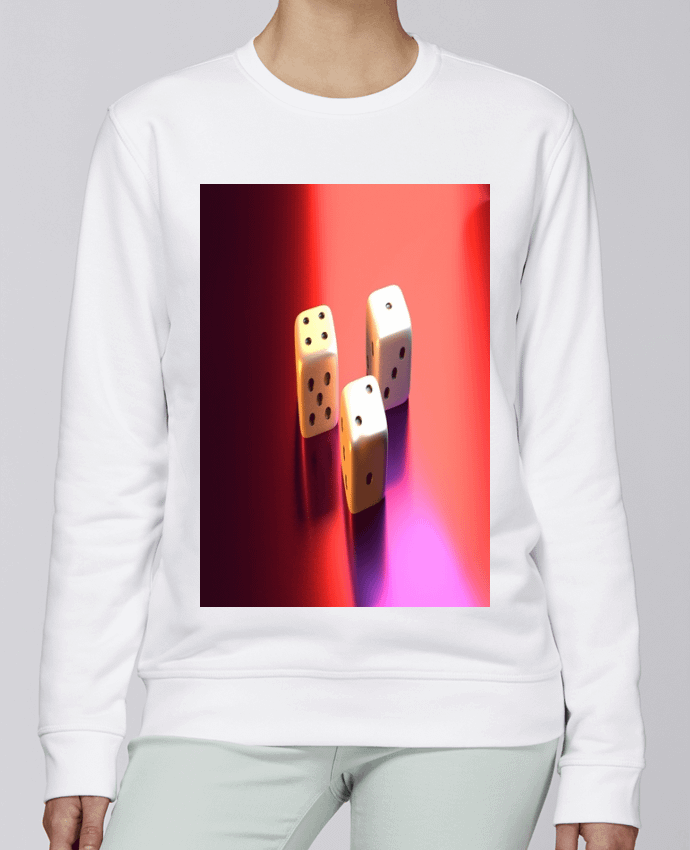 Sweatshirt Jeu de Dés par whitetiger60