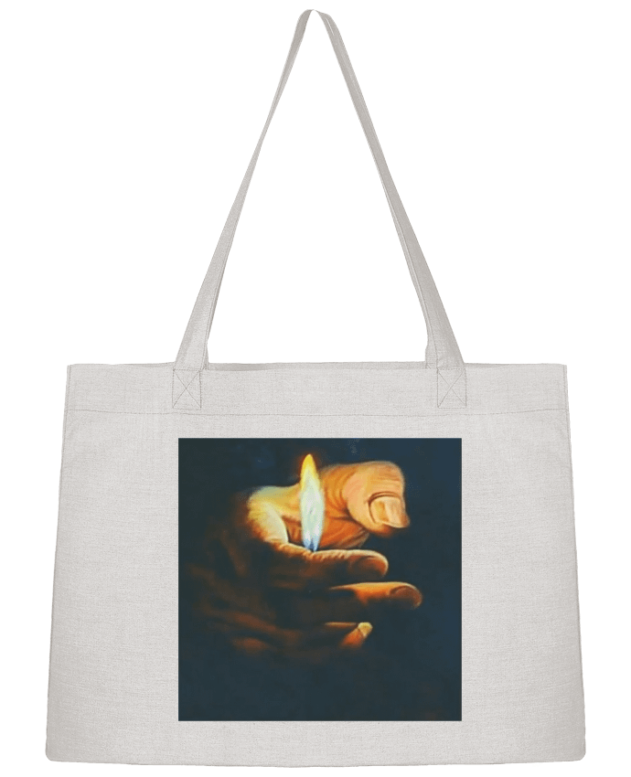 Sac Shopping flamme de briquet par whitetiger60