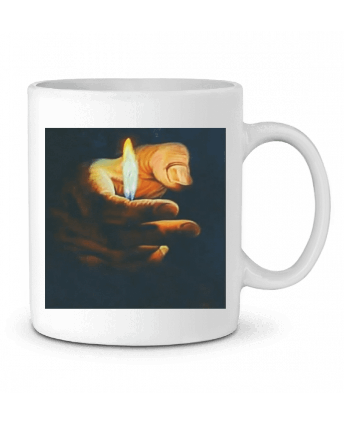 Mug  flamme de briquet par whitetiger60