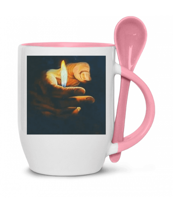  Tasse cuillère flamme de briquet par whitetiger60