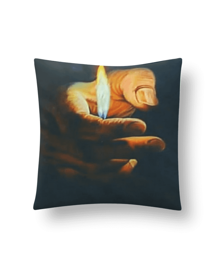 Coussin flamme de briquet par whitetiger60