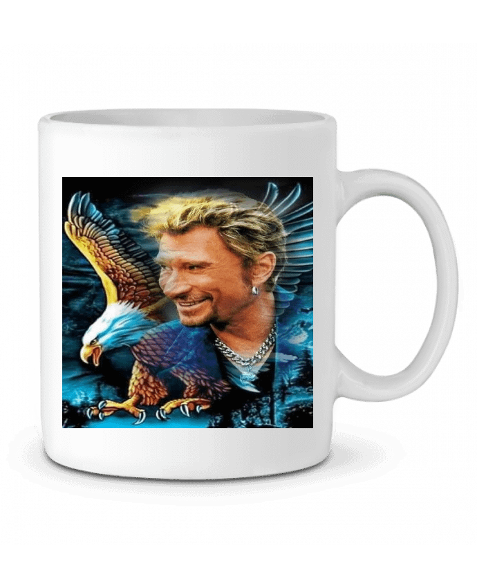 Mug  Dessin de Johnny Hallyday par whitetiger60