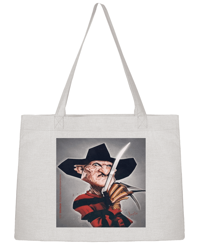 Sac Shopping Caricature de Freddy par whitetiger60