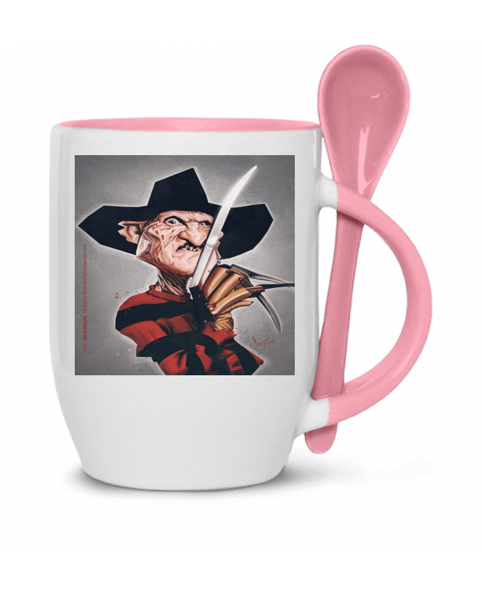  Tasse cuillère Caricature de Freddy par whitetiger60