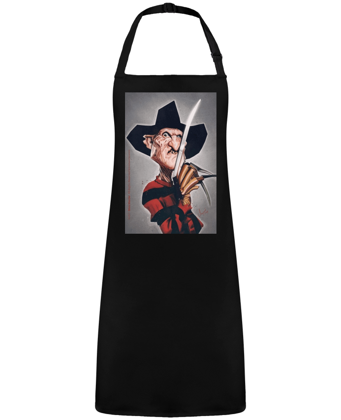 Tablier Caricature de Freddy par  whitetiger60