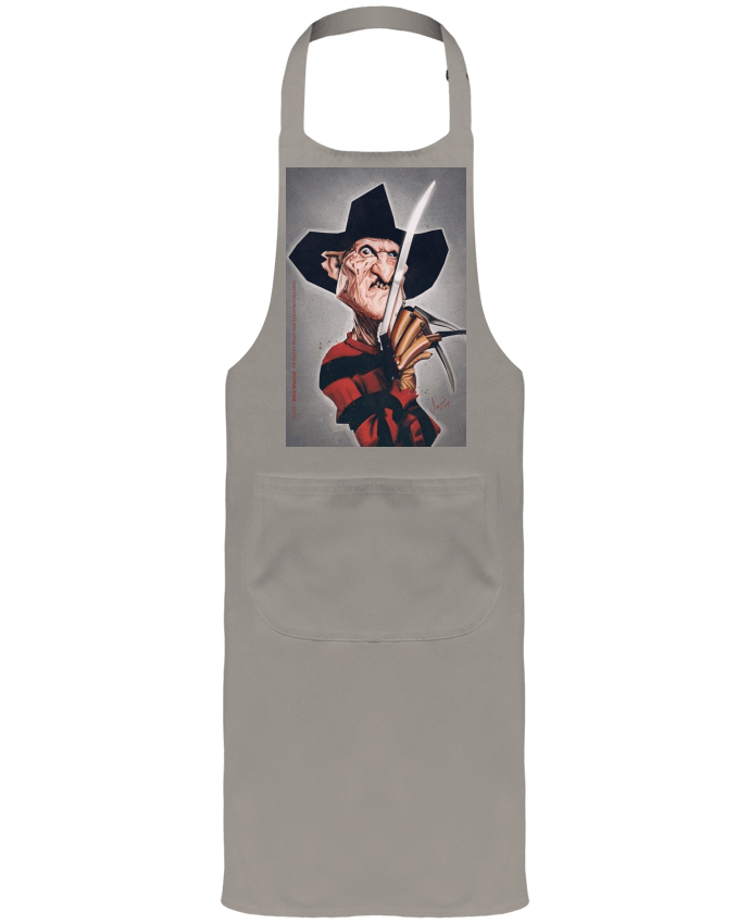 Tablier avec poches Caricature de Freddy par whitetiger60