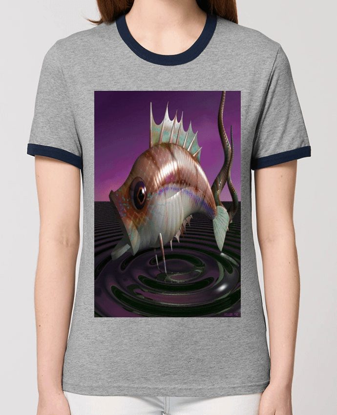 T-shirt Image de Synthèse poisson par whitetiger60