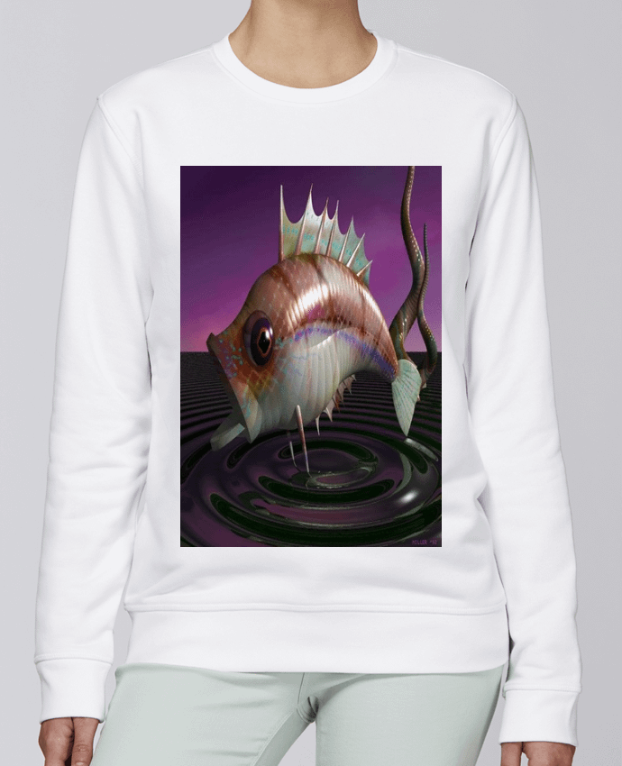 Sweatshirt Image de Synthèse poisson par whitetiger60