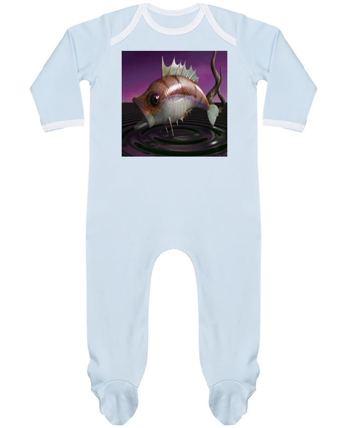 Body Pyjama Bébé Image de Synthèse poisson par whitetiger60
