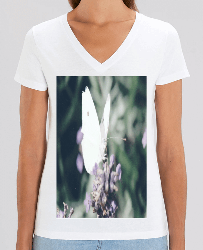 Tee-shirt femme photo de papillon Par  whitetiger60