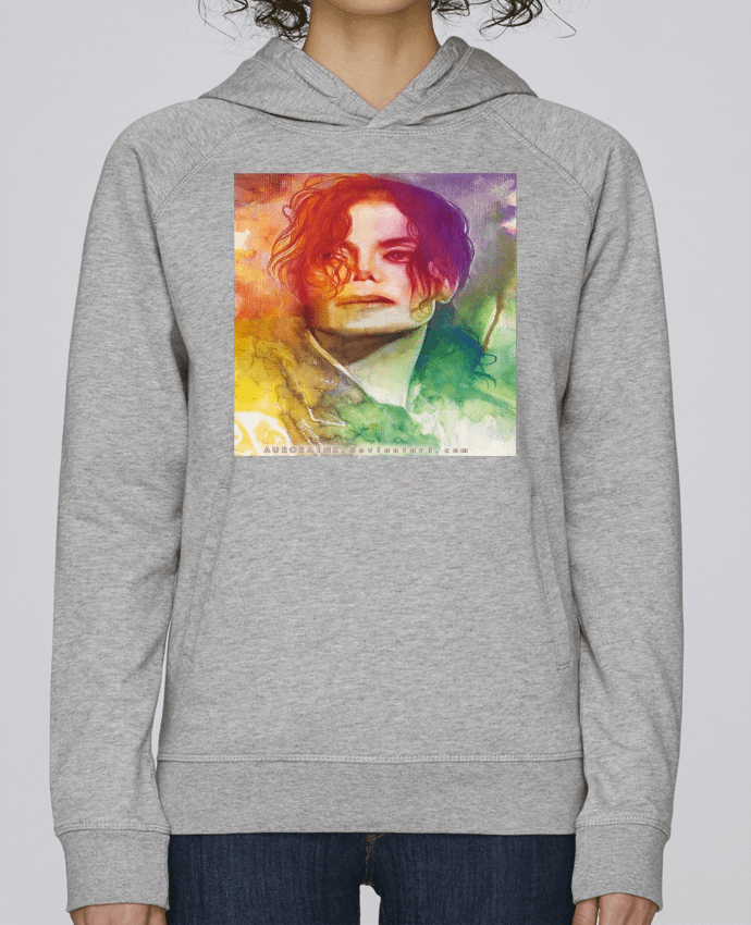 Sweat capuche femme Dessin de Michael Jackson par White Tiger 60