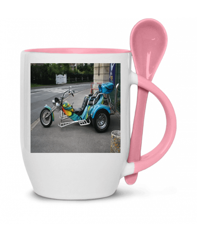 Tasse cuillère Photo de Moto par White Tiger 60
