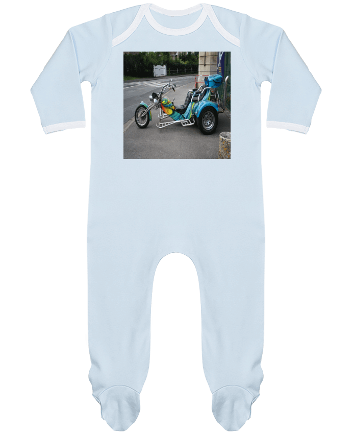 Body Pyjama Bébé Photo de Moto par White Tiger 60
