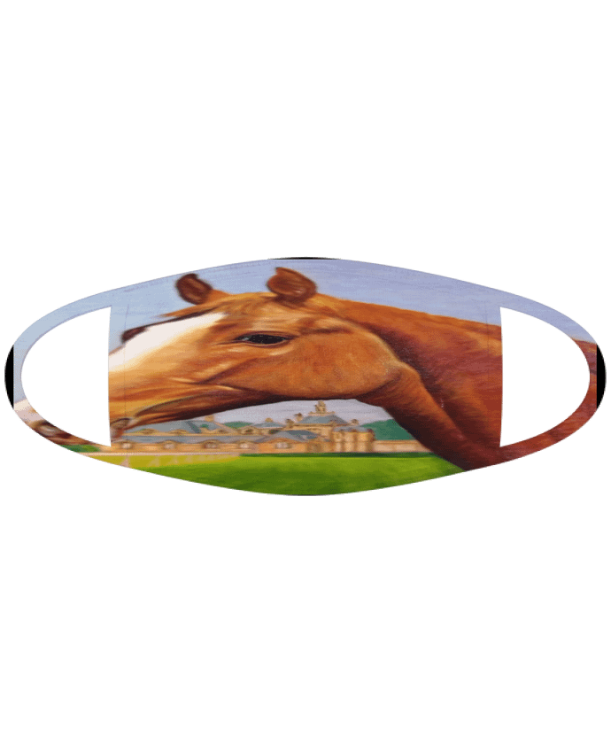 Masque Peinture de cheval au Château de Chantilly par White Tiger 60