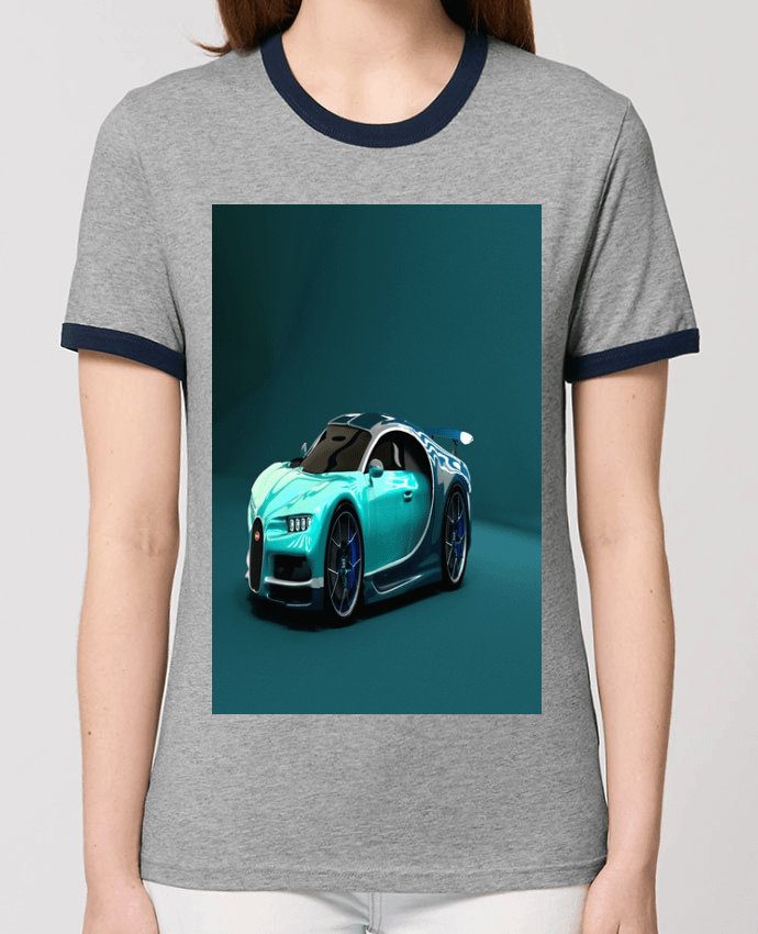 T-shirt Image de synthèse de voiture par White Tiger 60