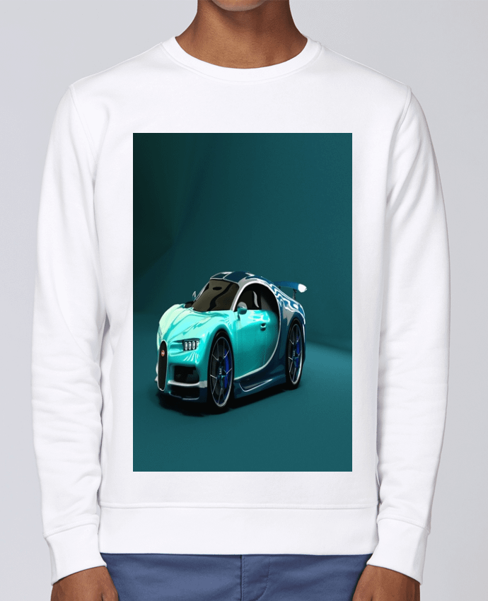 Sweatshirt Image de synthèse de voiture par White Tiger 60