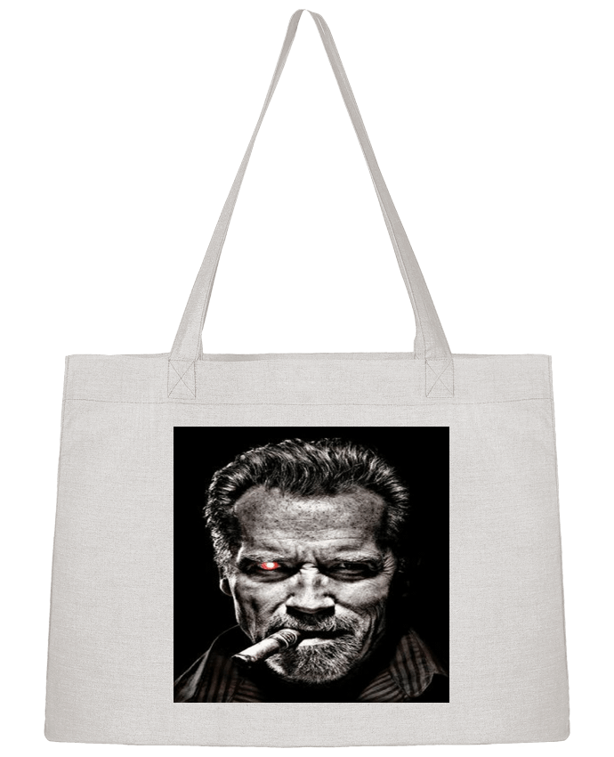 Sac Shopping Caricature d' Arnold Schwarzenegger par White Tiger 60