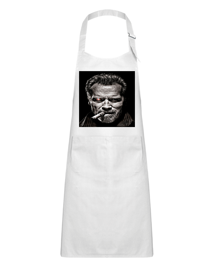 Tablier Enfant Caricature d' Arnold Schwarzenegger par White Tiger 60