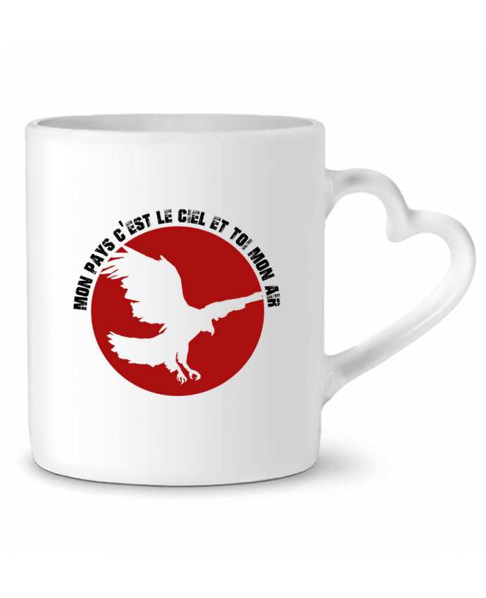 Mug coeur Animaux - Aigle par pjb