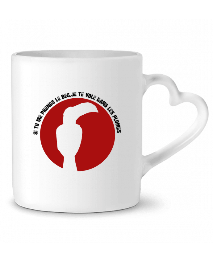 Mug coeur Animaux - Toucan par pjb