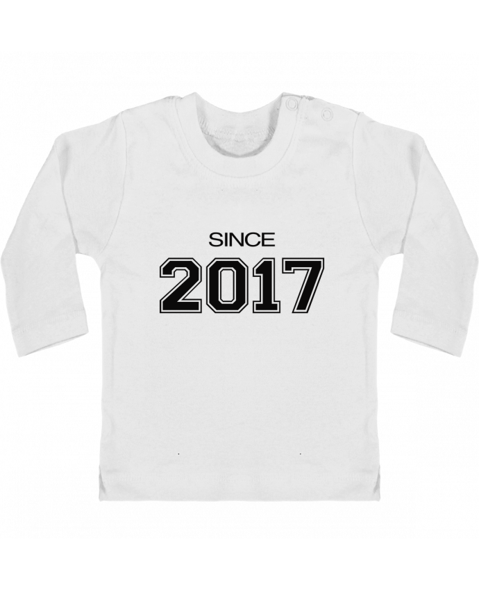 T-shirt bébé Since 2017 manches longues du designer justsayin