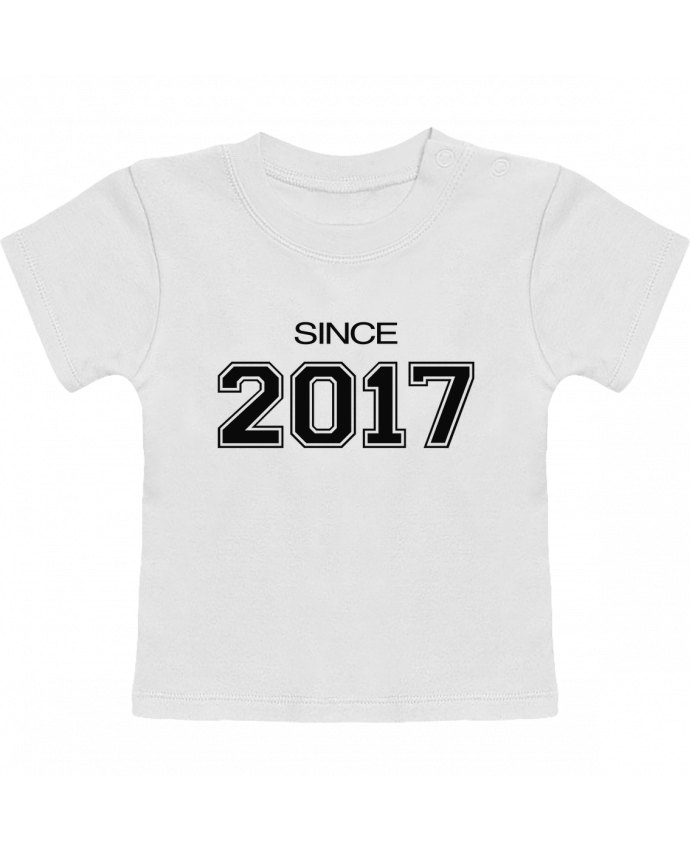 T-shirt bébé Since 2017 manches courtes du designer justsayin