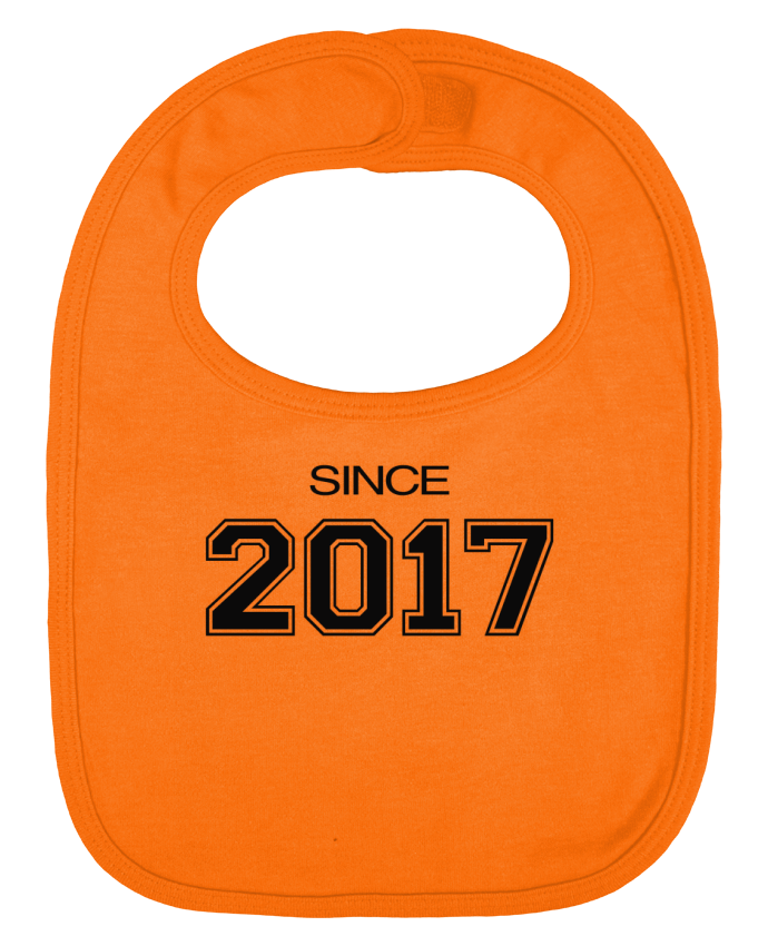 Baby Bib plain and contrast Since 2017 by justsayin