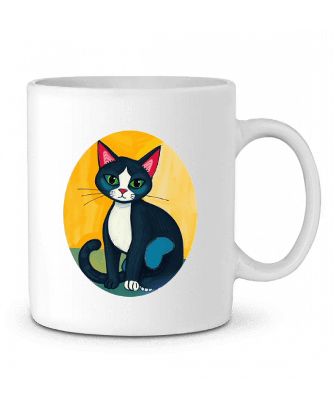 Mug  Chat picasso par Toncadeaupersonnalisé_34