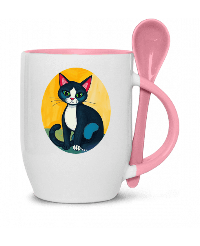  Tasse cuillère Chat picasso par Toncadeaupersonnalisé_34
