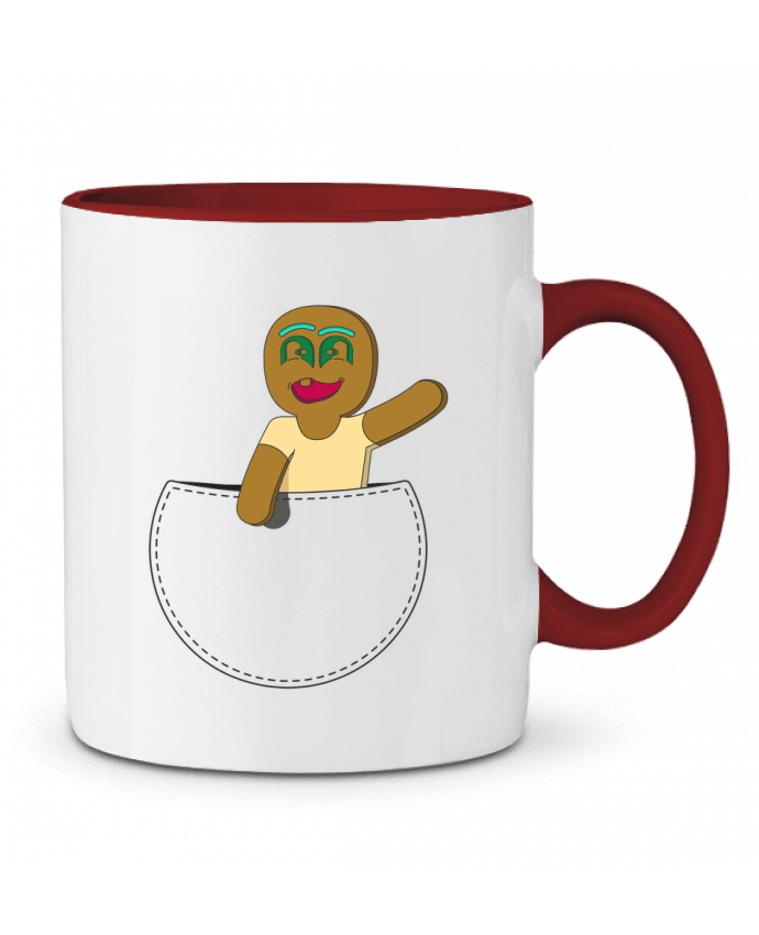 Mug bicolore COOKIE IN POCKET Santiaguen