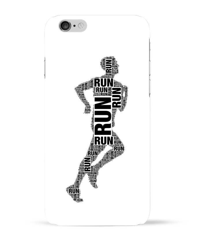Case 3D iPhone 6 Silhouette running by justsayin