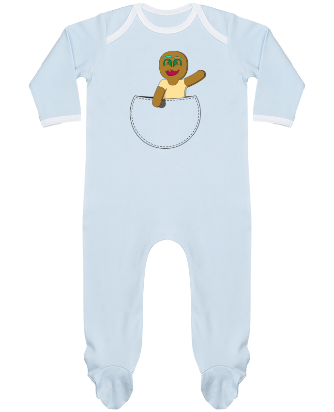 Body Pyjama Bébé COOKIE IN POCKET par Santiaguen