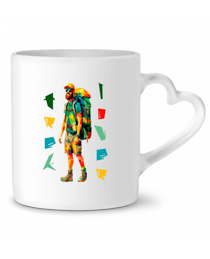 Mug coeur Trek lover par K-art-S