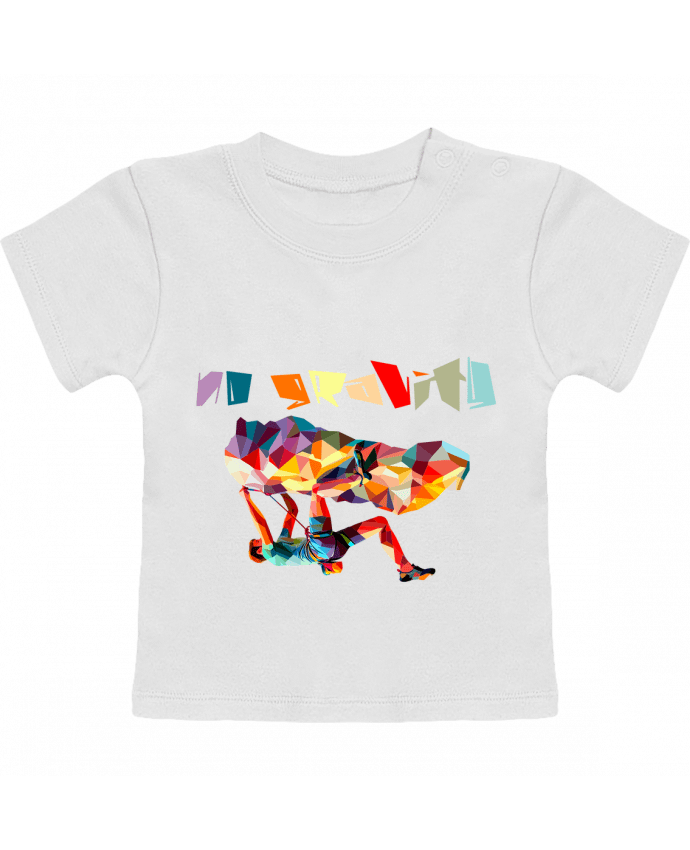 T-shirt bébé No gravity manches courtes du designer K-art-S