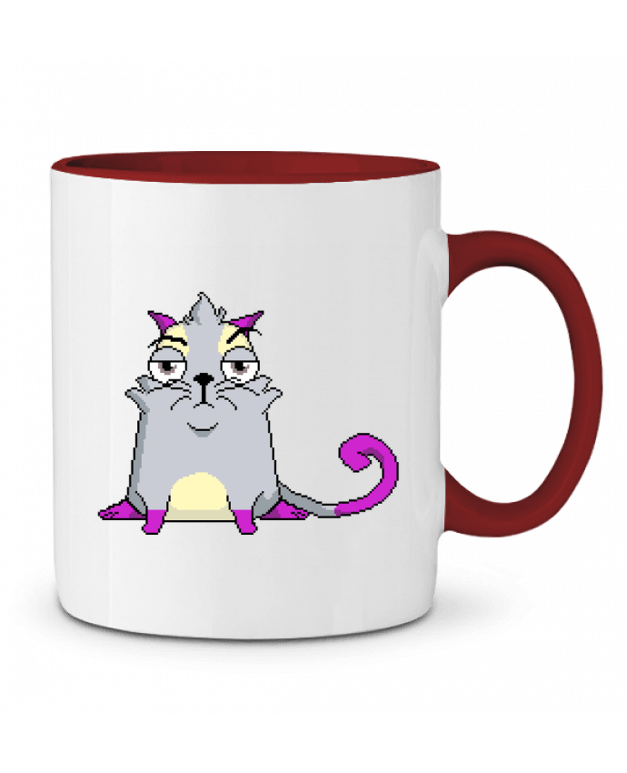 Mug bicolore Pixil Cryptokitty Arturoz