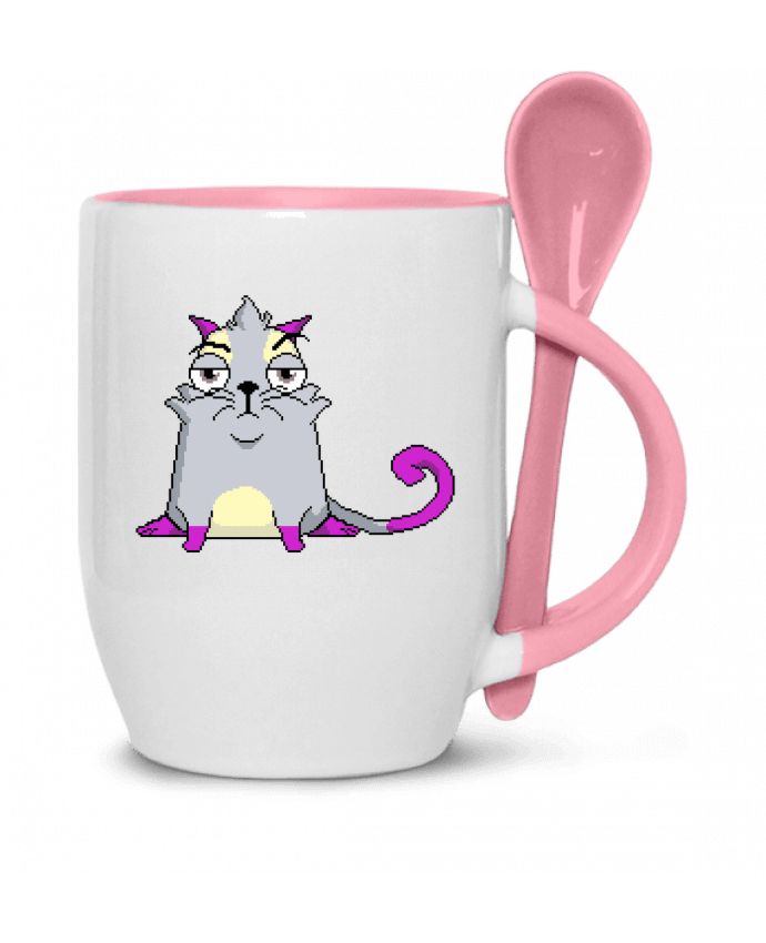  Tasse cuillère Pixil Cryptokitty par Arturoz