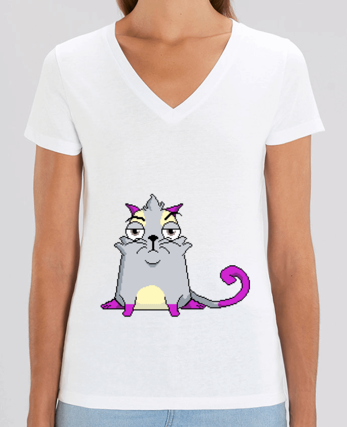 Tee-shirt femme Pixil Cryptokitty Par  Arturoz