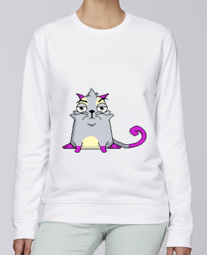 Sweatshirt Pixil Cryptokitty par Arturoz