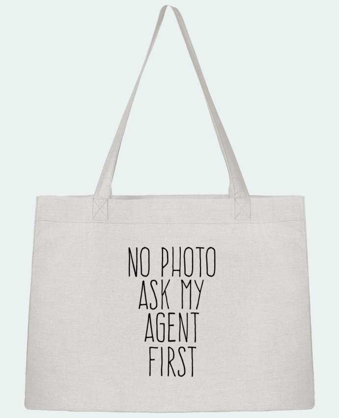 Shopping tote bag Stanley Stella No photo ask my agent by justsayin