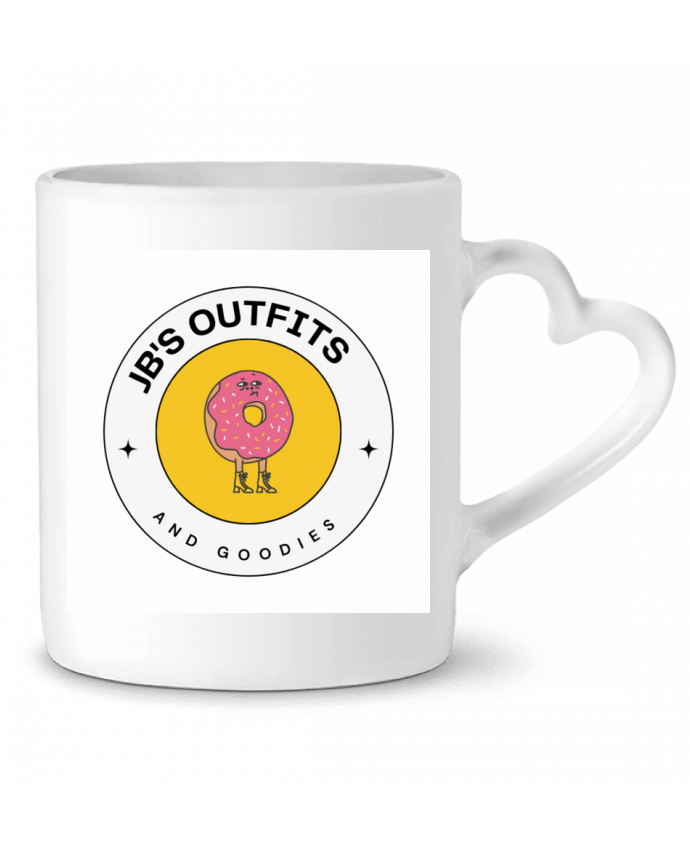 Mug coeur JB's outfits and goodies par JB's outfits and goodies 