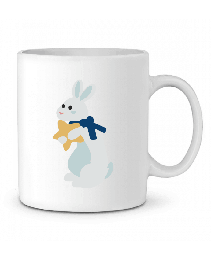 Mug  Lapin de noel par Princesse Gargouille 