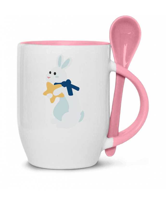  Tasse cuillère Lapin de noel par Princesse Gargouille 