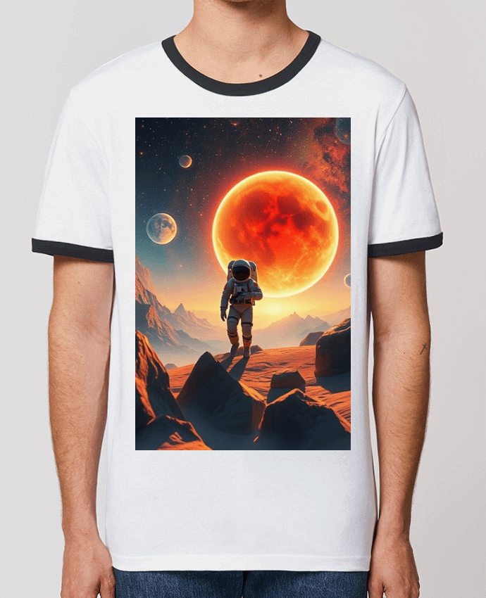 T-shirt space par design.aurora