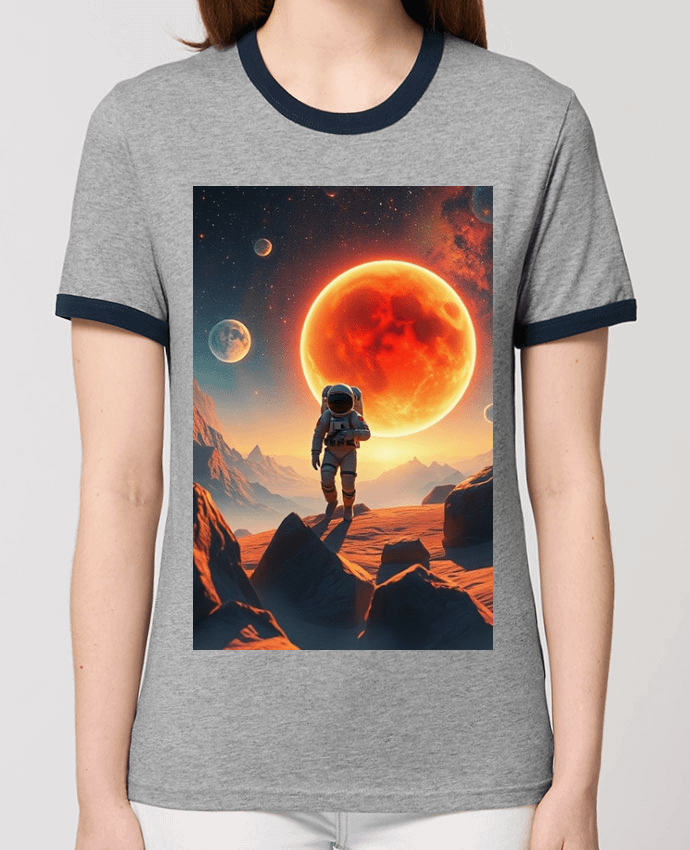 T-shirt space par design.aurora