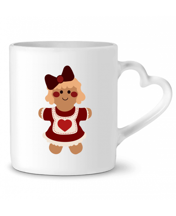Mug coeur Madame pain d'épice de noël par Babu 