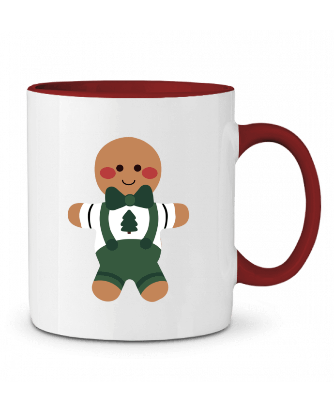 Mug bicolore Biscuit monsieur sapin Babu 