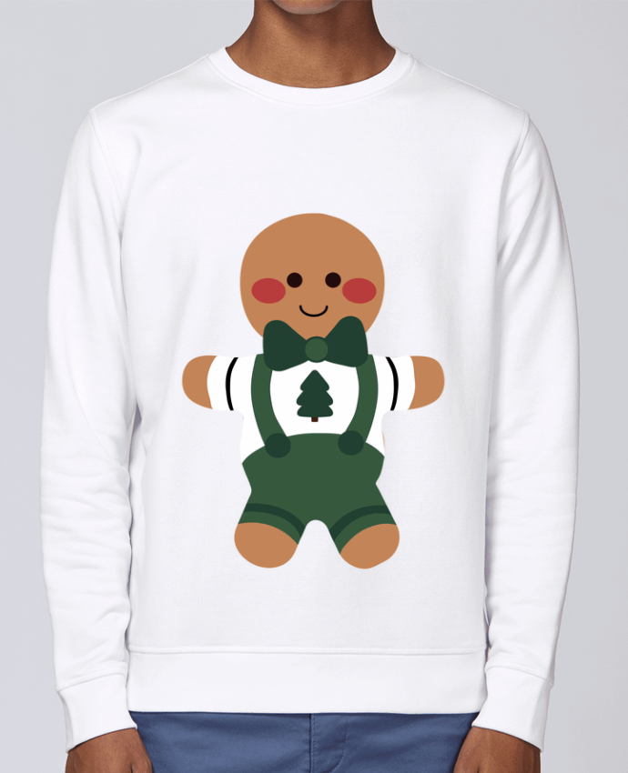 Sweatshirt Biscuit monsieur sapin par Babu 