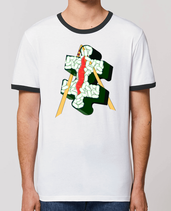 T-shirt SUSHI PIECE par Santiaguen