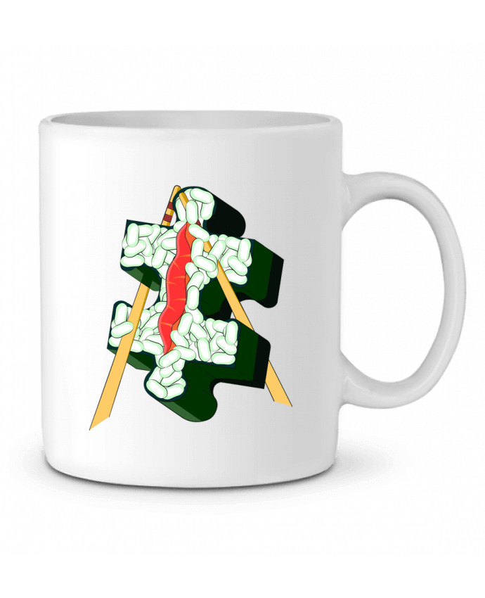 Mug  SUSHI PIECE par Santiaguen